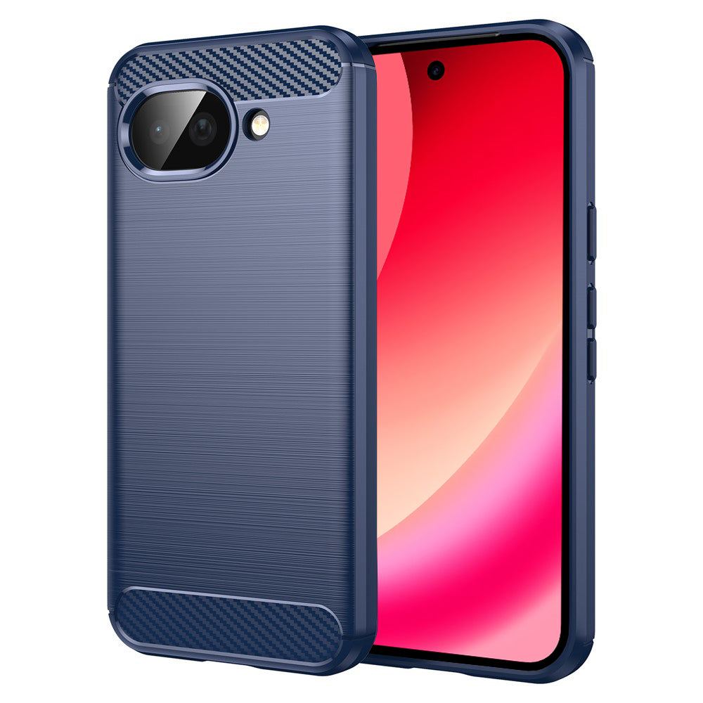 Funda para Google Pixel 10a, Techsuit, Carbono, Azul