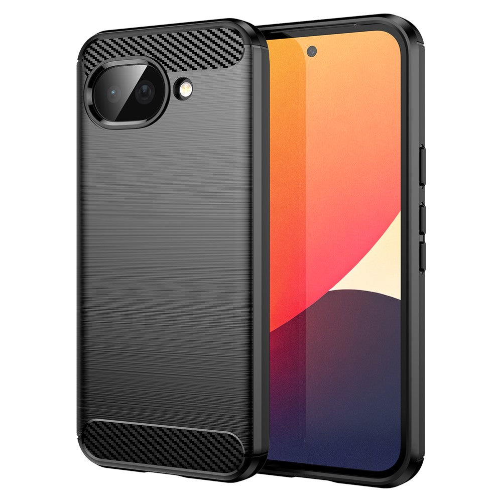 Funda para Google Pixel 10a, Techsuit, Carbono, Negra