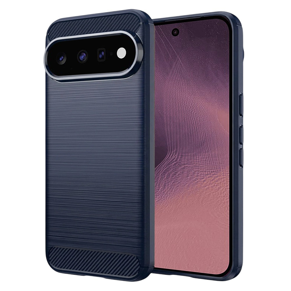 Funda para Google Pixel 11 Pro / 11, Techsuit, Carbono, Azul