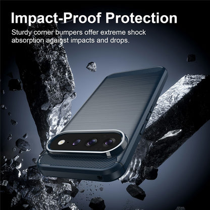 Funda para Google Pixel 11 Pro / 11, Techsuit, Carbono, Azul