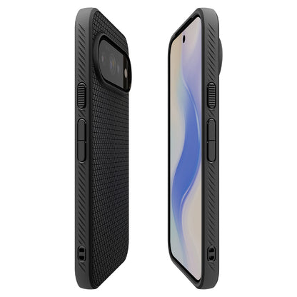 Funda para Google Pixel 11 Pro XL, Spigen, Liquid Air, Negra Mate ACS11448