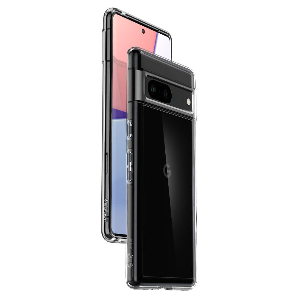 Funda para Google Pixel 7, Spigen, Ultra Hybrid, Transparente ACS04699 