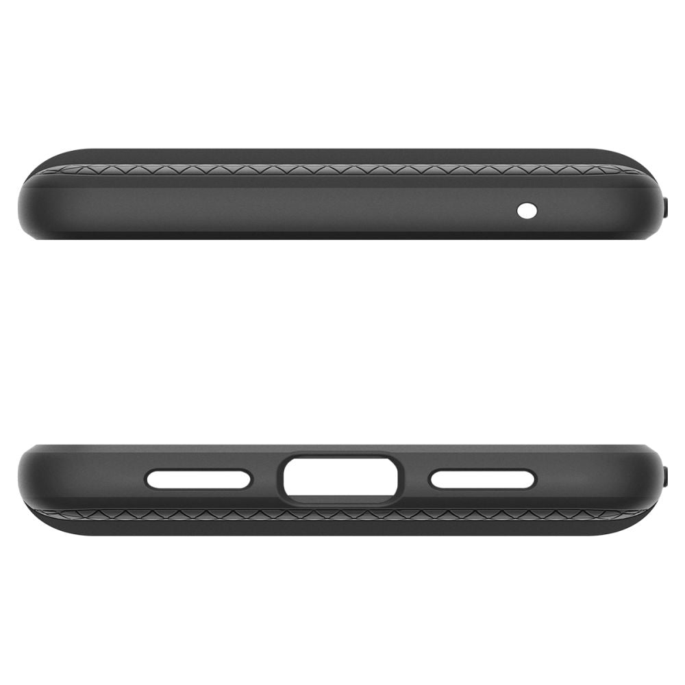 Funda para Google Pixel 8 Pro, Spigen, Liquid Air Matte, Negro ACS06311