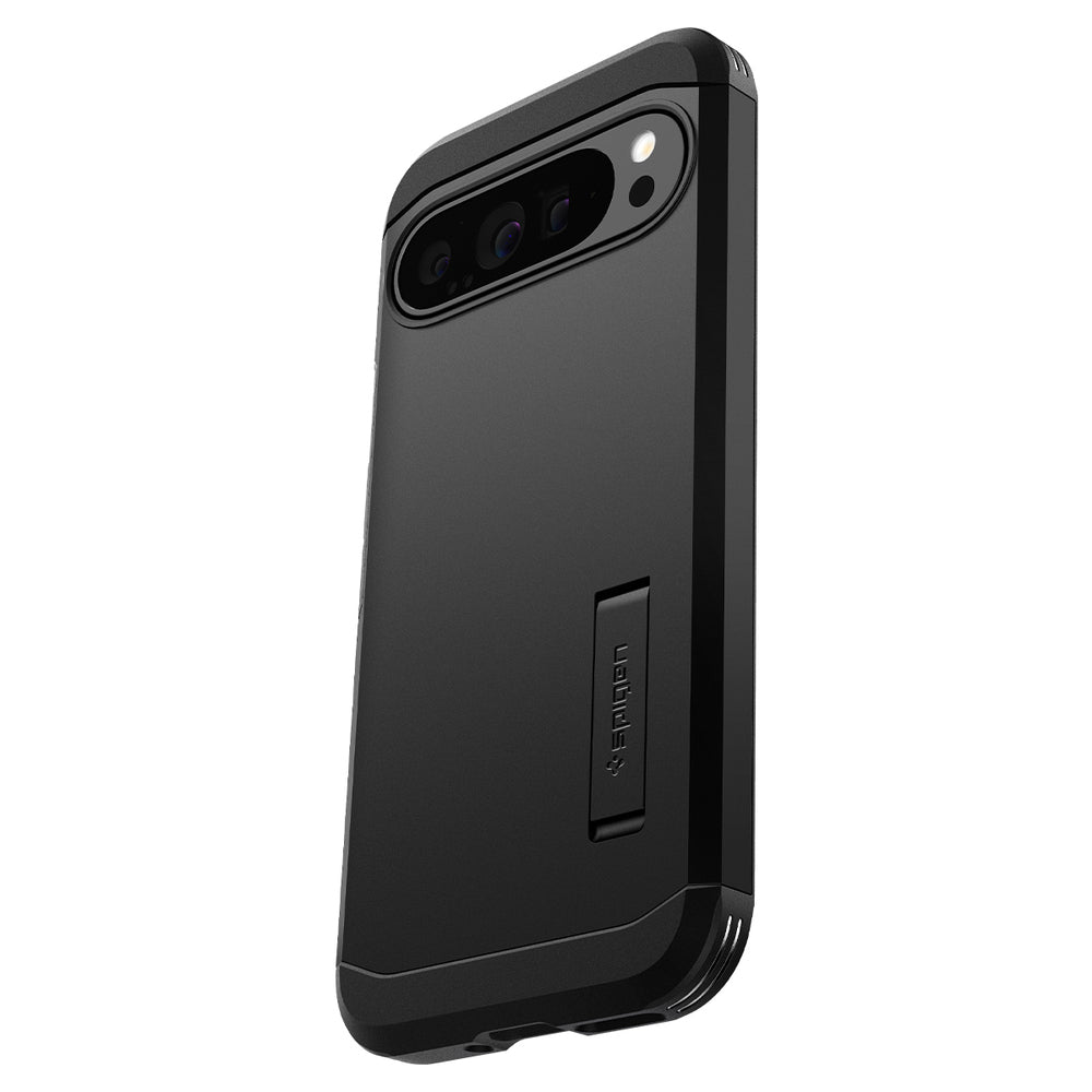 Funda para Google Pixel 9 Pro XL, Spigen, Tough Armour, Negro ACS07726 