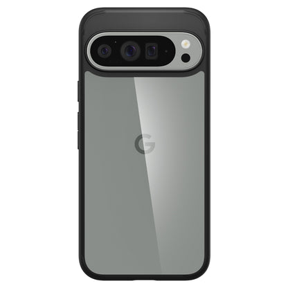 Funda para Google Pixel 9 Pro XL, Spigen, Ultra Hybrid, Negra Mate ACS07724