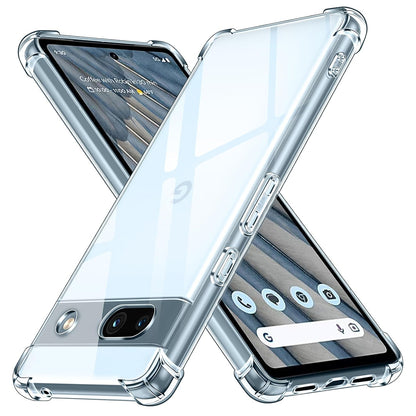 Funda para Google Pixel 7a, Techsuit, Antigolpes Transparente, Transparente