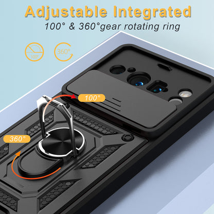 Case for Google Pixel 8 Pro, Techsuit, CamShield, Black