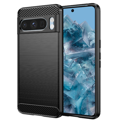 Funda para Google Pixel 8 Pro, Techsuit, Carbono, Negra