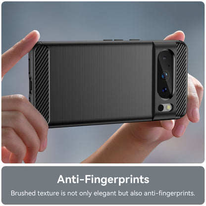 Funda para Google Pixel 8 Pro, Techsuit, Carbono, Negra