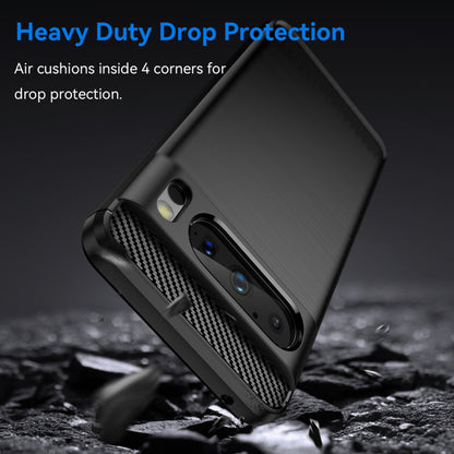 Funda para Google Pixel 8 Pro, Techsuit, Carbono, Negra