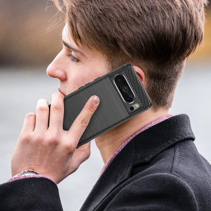 Funda para Google Pixel 8 Pro, Techsuit, Carbono, Negra