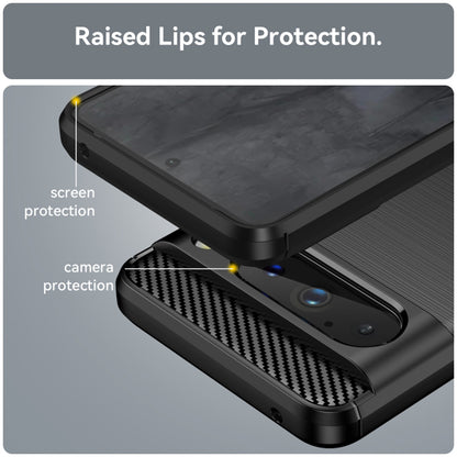 Funda para Google Pixel 8 Pro, Techsuit, Carbono, Negra