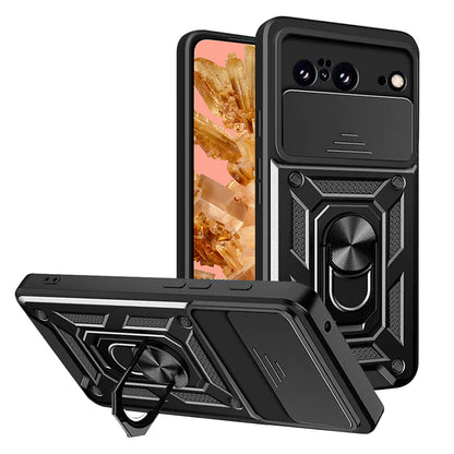 Funda para Google Pixel 8, Techsuit, CamShield, Negra