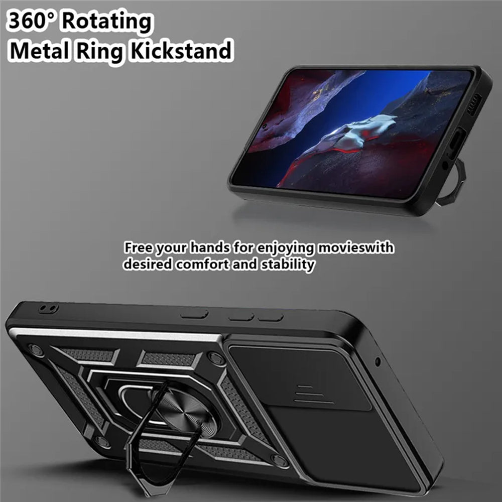 Funda para Google Pixel 8, Techsuit, CamShield, Negra