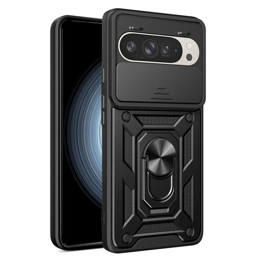 Funda para Google Pixel 9 / 9 Pro, Techsuit, CamShield, Negra