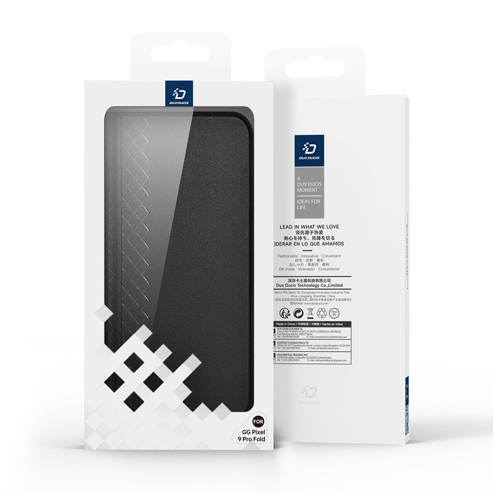 Funda para Google Pixel 9 Pro Fold, DUX DUCIS, Brillante, Rosa