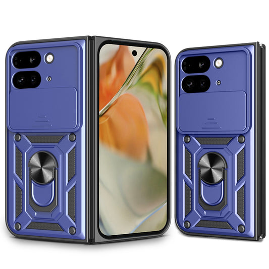 Funda para Google Pixel 9 Pro Fold, Techsuit, CamShield, Azul