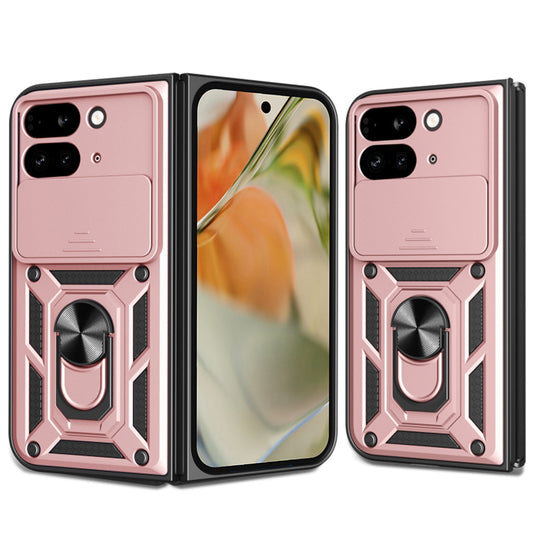 Funda para Google Pixel 9 Pro Fold, Techsuit, CamShield, Rosa