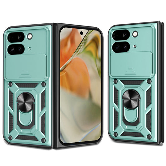 Funda para Google Pixel 9 Pro Fold, Techsuit, CamShield, Verde