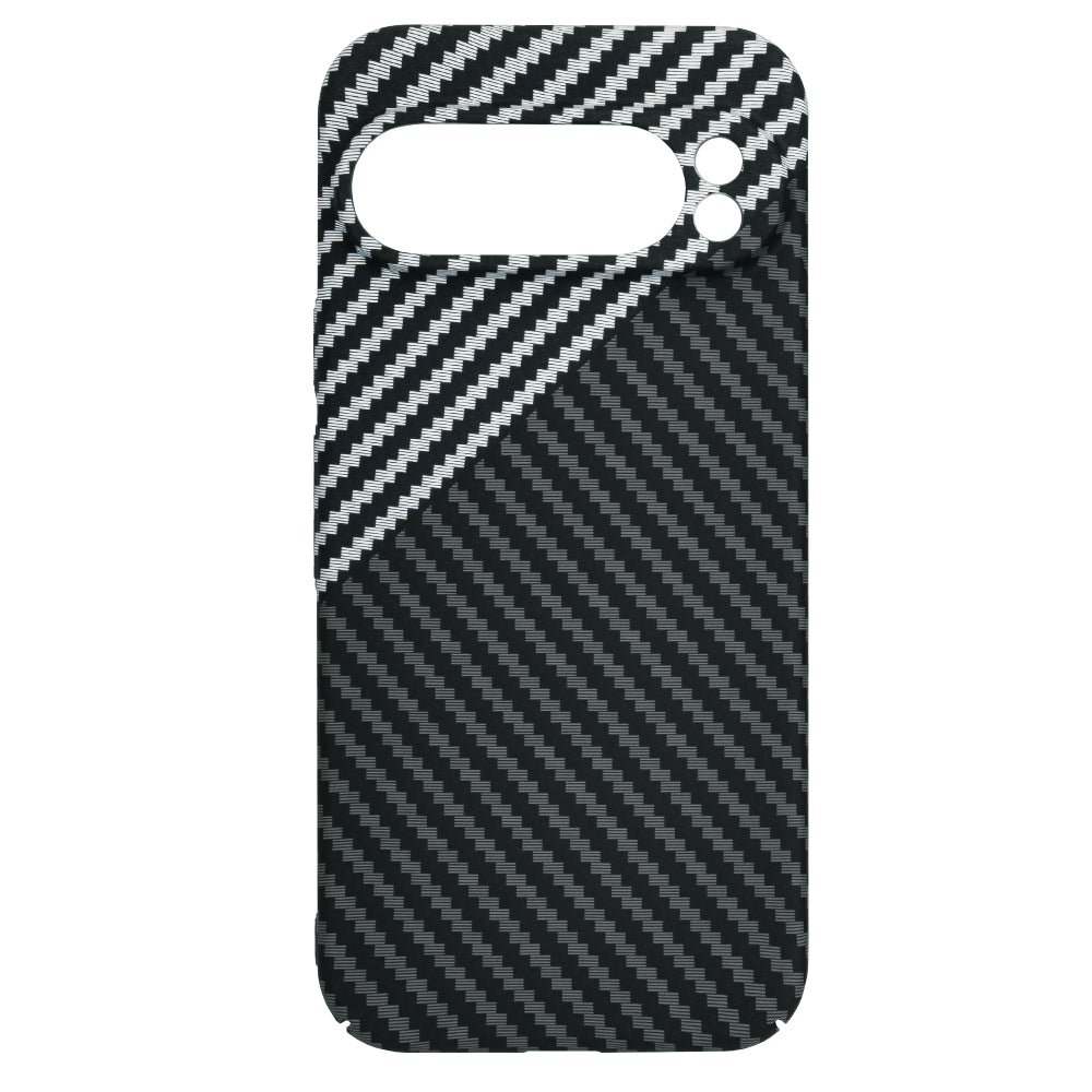 Case for Google Pixel 9 Pro, Techsuit, Carbonite FiberShell, Black Gray