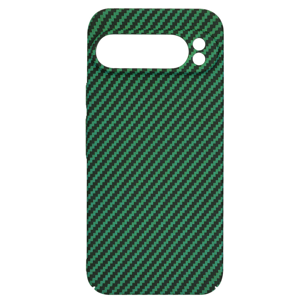 Case for Google Pixel 9 Pro, Techsuit, Carbonite FiberShell, Green