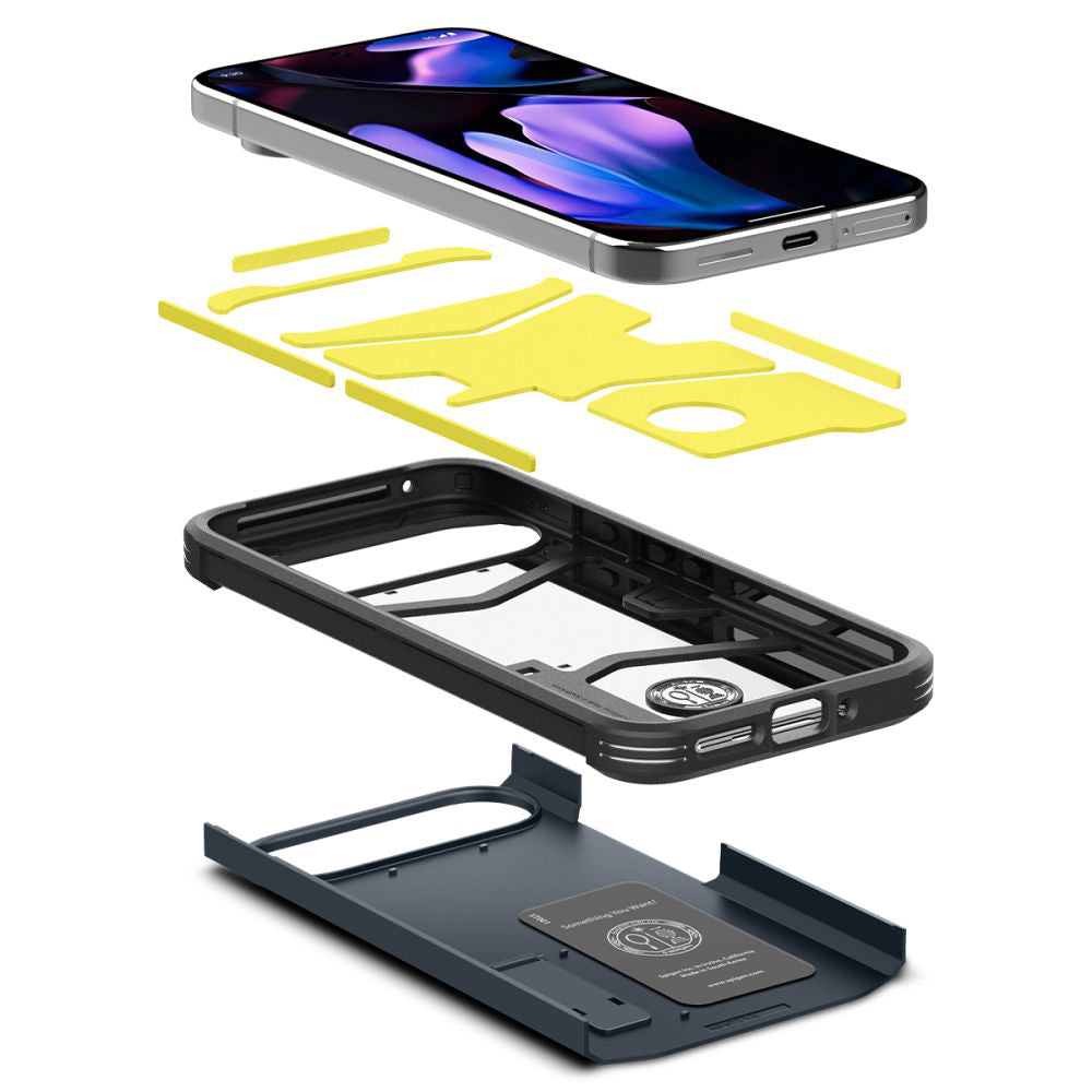 Funda para Google Pixel 9 Pro XL, Spigen, Tough Armor, Azul