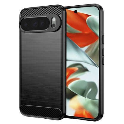 Funda para Google Pixel 9 Pro XL, Techsuit, Carbono, Negra