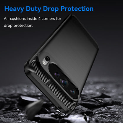 Funda para Google Pixel 9 Pro XL, Techsuit, Carbono, Negra
