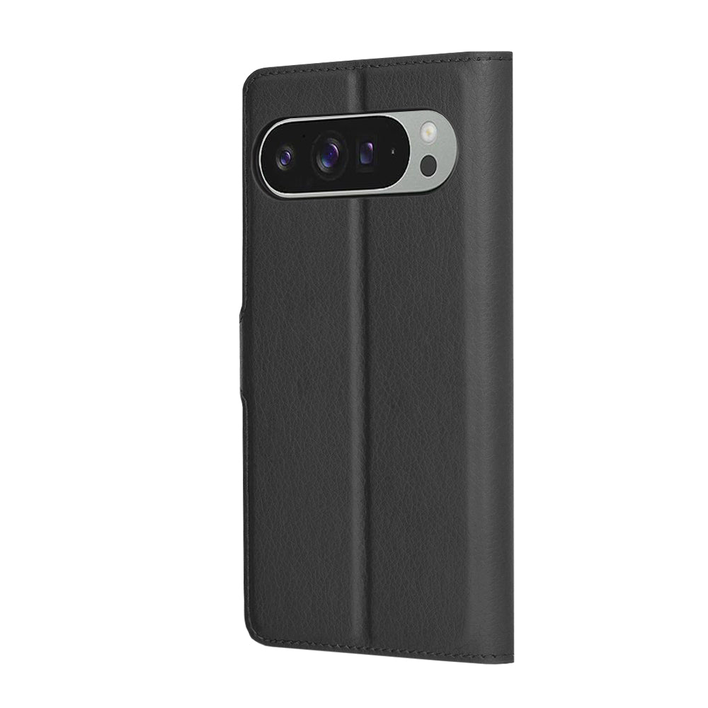 Funda para Google Pixel 9 Pro XL, Techsuit, Leather Folio, Negra
