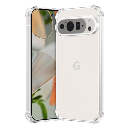 Funda para Google Pixel 9 Pro XL, Techsuit, Antigolpes Transparente, Transparente