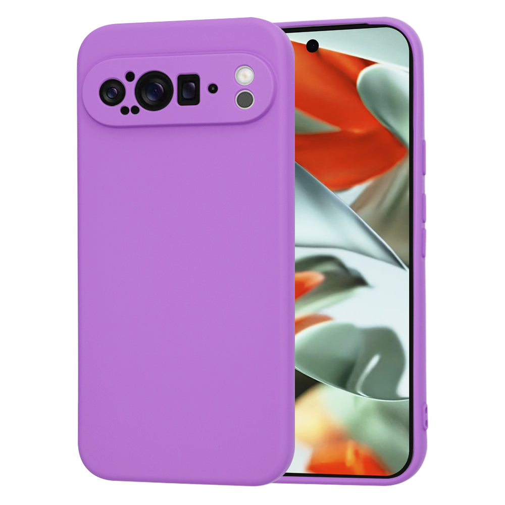 Funda para Google Pixel 9 Pro XL, Techsuit, SoftFlex, Morado