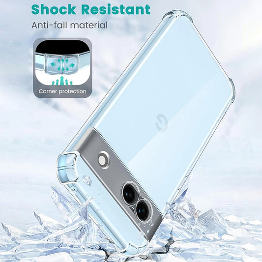 Funda para Google Pixel 9, Techsuit, Antigolpes Transparente, Transparente