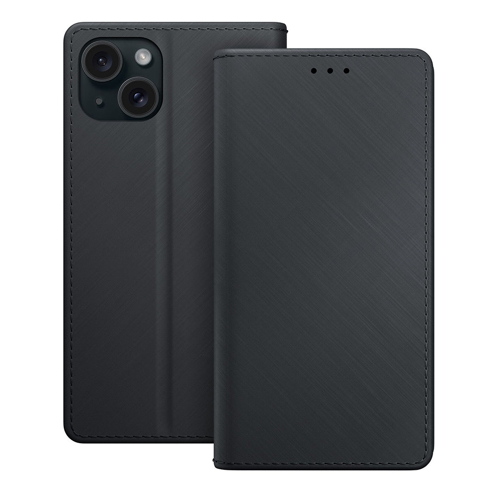 Funda para Google Pixel 9a, 3MK, Cartera, Negra