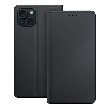 Funda para Google Pixel 9a, 3MK, Cartera, Negra