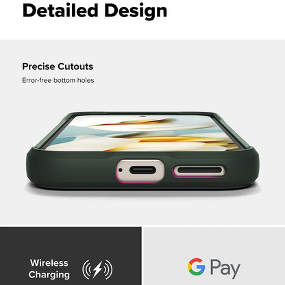 Funda para Google Pixel 9a, Ringke, Ónix, Verde Oscuro