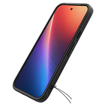 Funda para Google Pixel 9a, Spigen, Liquid Air, Negra Mate