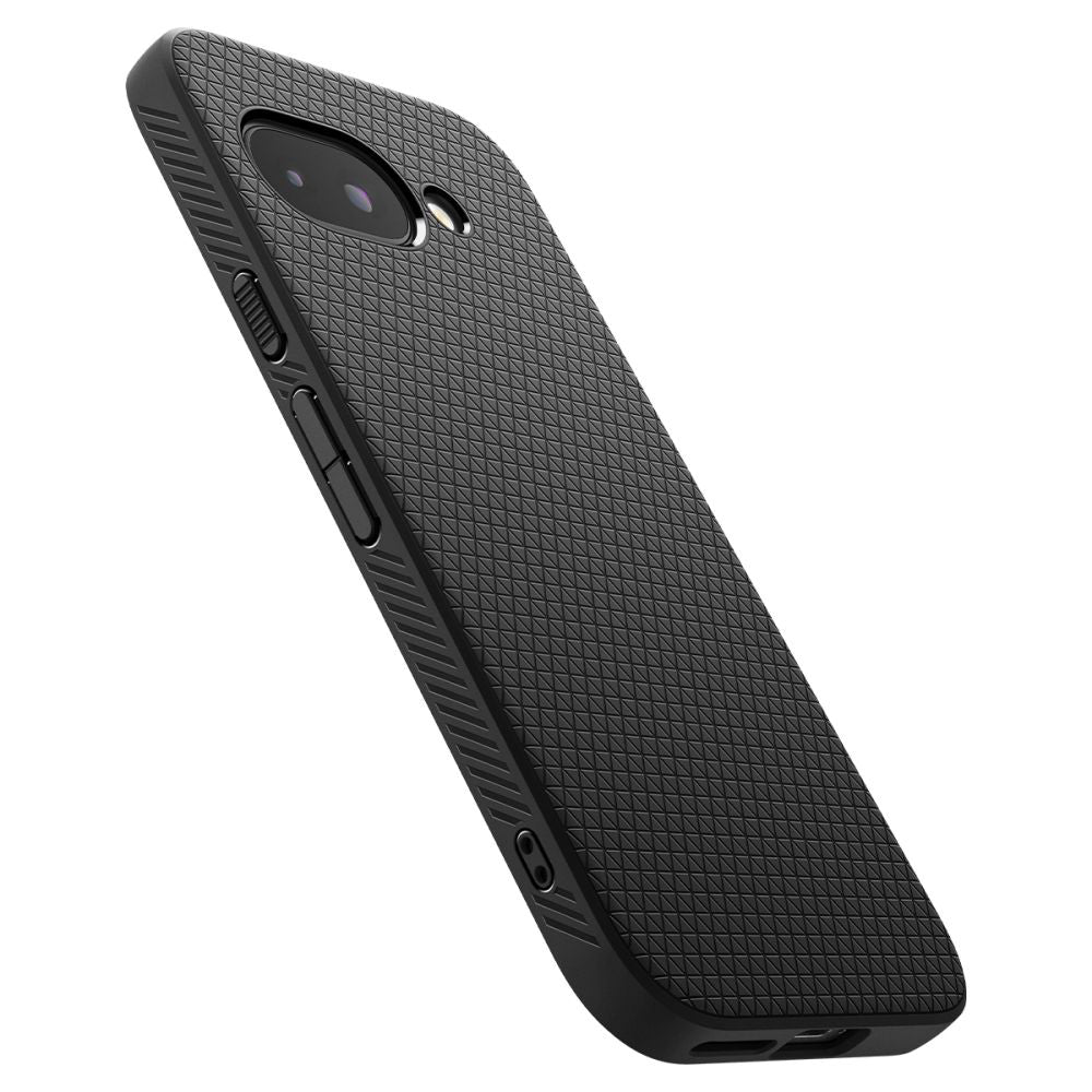 Funda para Google Pixel 9a, Spigen, Liquid Air, Negra Mate
