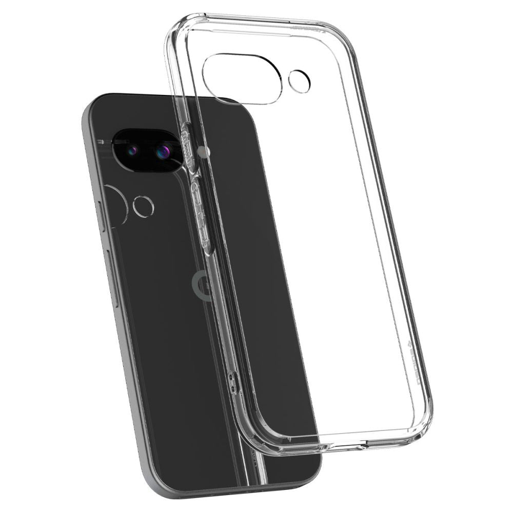 Funda para Google Pixel 9a, Spigen, Ultra Hybrid, Transparente ACS09042
