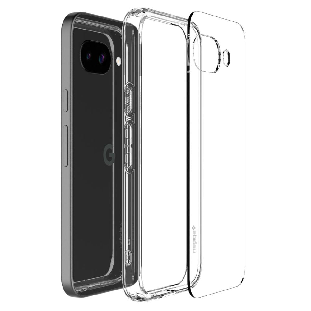 Funda para Google Pixel 9a, Spigen, Ultra Hybrid, Transparente ACS09042