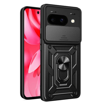 Funda para Google Pixel 9a, Techsuit, CamShield, Negra