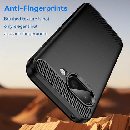 Funda para Google Pixel 9a, Techsuit, Carbono, Azul