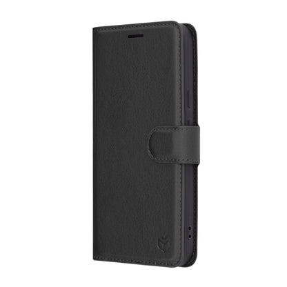 Funda para Google Pixel 9a, Techsuit, Leather Folio, Negra