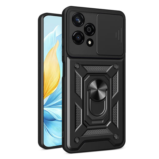Funda para Honor 200 Lite, Techsuit, CamShield, Negra