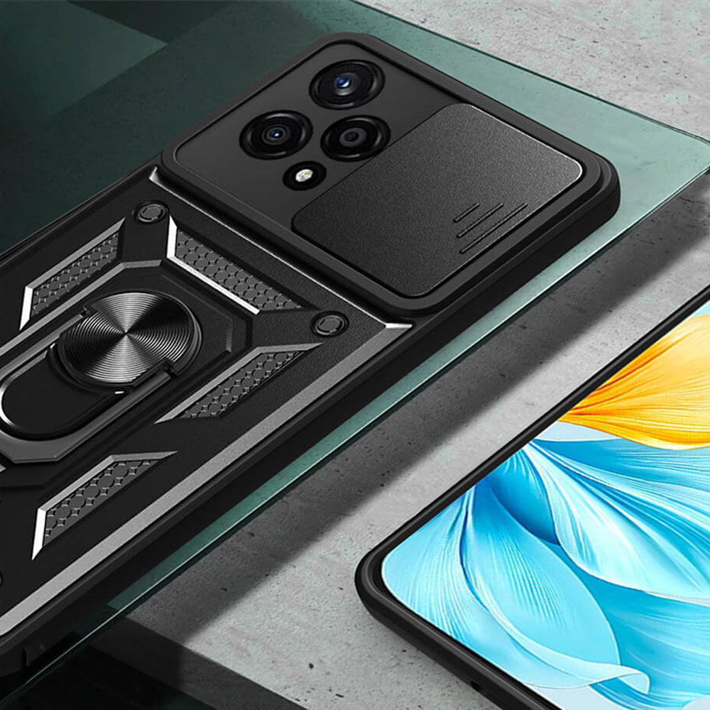 Funda para Honor 200 Lite, Techsuit, CamShield, Verde