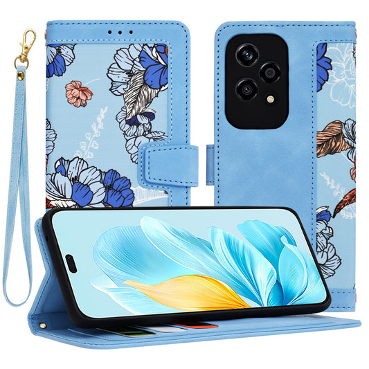Funda para Honor 200 Lite, Techsuit, FlipCraft, Azul
