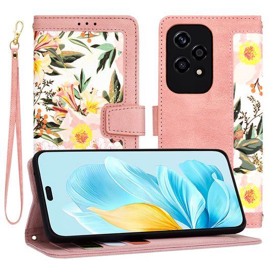 Funda para Honor 200 Lite, Techsuit, FlipCraft, Rosa