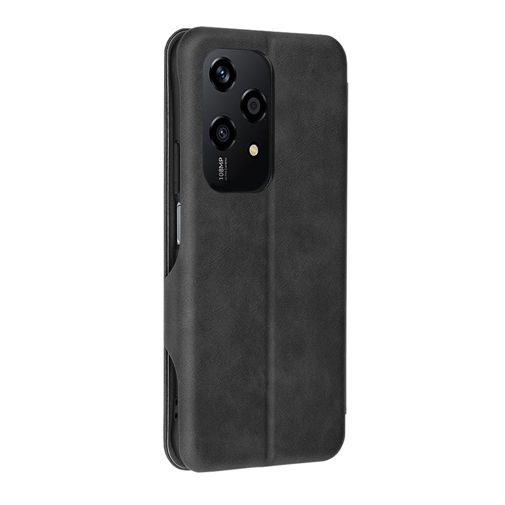Funda para Honor 200 Lite, Techsuit, Safe Wallet Plus, Negra
