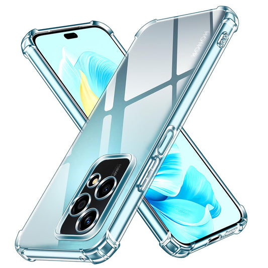 Funda para Honor 200 Lite, Techsuit, Antigolpes Transparente, Transparente
