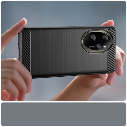 Funda para Honor 200 Pro, Techsuit, Carbono, Negra