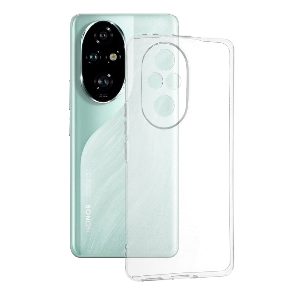 Funda para Honor 200 Pro, Techsuit, Clara, Transparente
